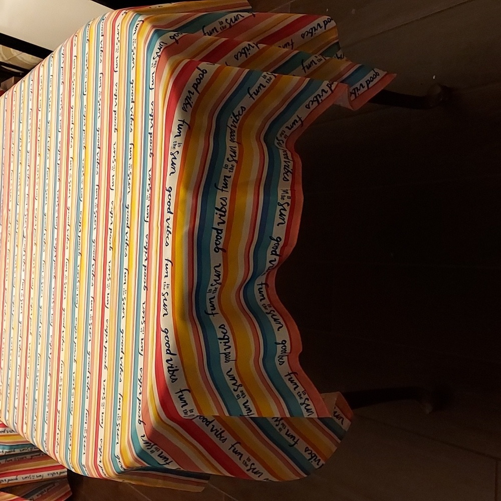 Nwot Celebrate Summer Together 60x84 tablecloth